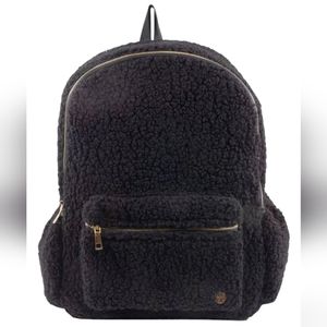 Simply Southern Teddy Backpack in Black & Gold